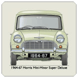 Morris Mini-Minor Super Deluxe 1964-67 Coaster 2